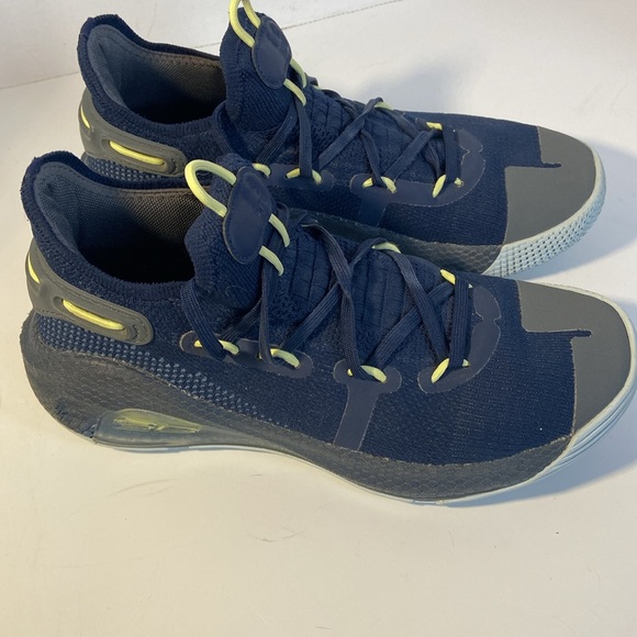 RARE 🔥🔥Under Armour UA Curry 6 International Boulevard 3020612-402 Shoes 6.5Y - Picture 3 of 8